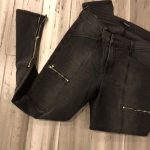J Brand jeans with zipper detail